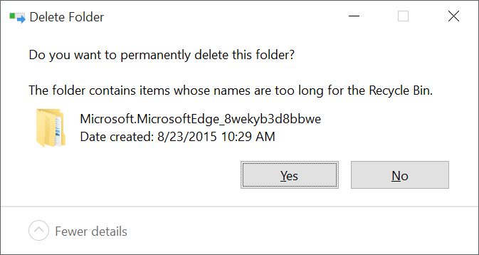 Reinstall Microsoft Edge In Windows 10 step5
