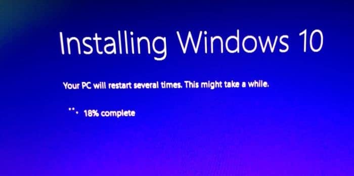 Reinstall Windows 10 without data loss step15