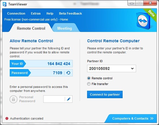 Remote Printing TeamViewer Step11