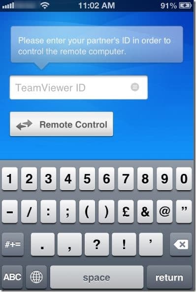 Remotely Access PC or Mac from iPhone Using TeamViewer picture7