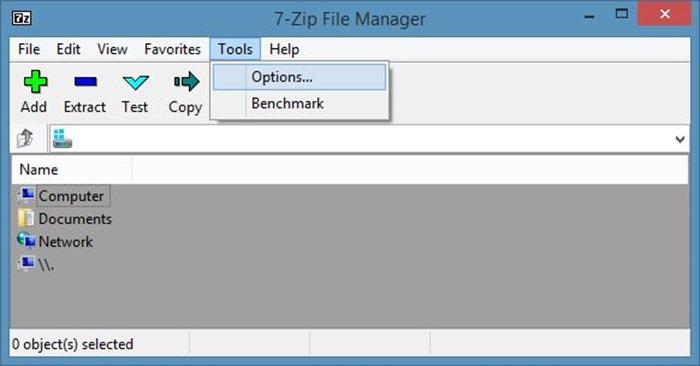 Remove 7-zip from context menu in Windows step1