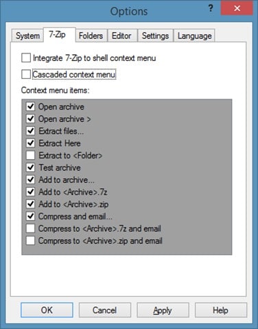 Remove 7-zip from context menu in Windows step2