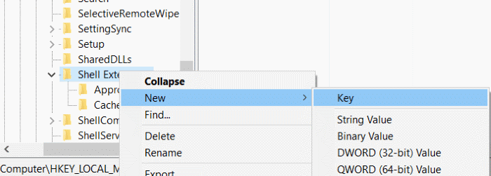 Remove Cast to device from context menu in Windows 10 step3