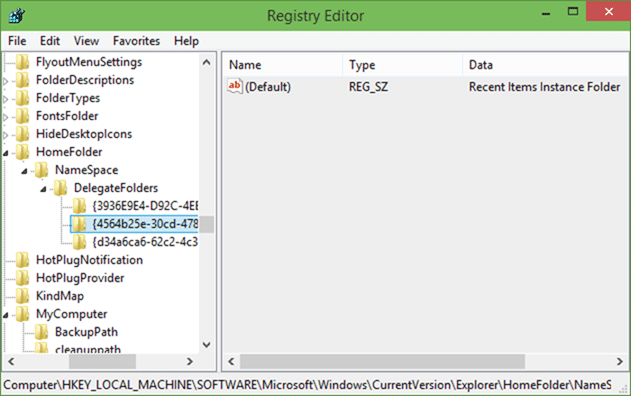 Remove Favorites, Recent Files, and Recent Folders from Home In Windows 10 picture2