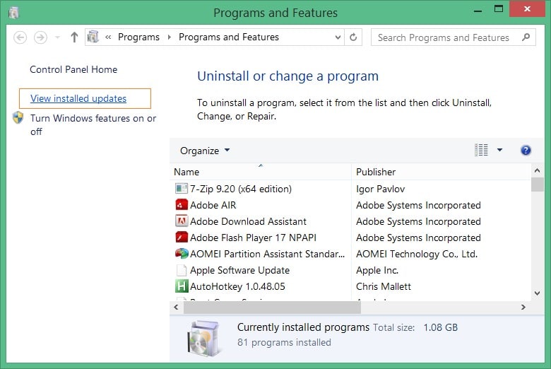 Remove Get Windows 10 from taskbar step9