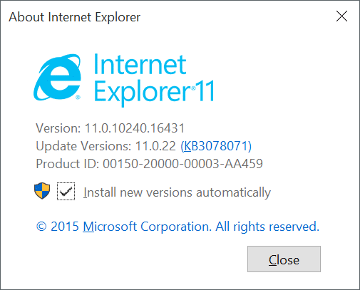 Remove Internet Explorer from Windows 10 guide