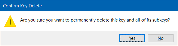 Remove Scan with Windows Defender from context menu Windows 10 pic3