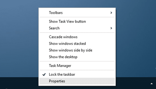 Remove Search Box From Windows 10 Taskbar step2