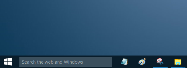 Remove Search Box From Windows 10 Taskbar