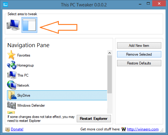 Remove SkyDrive folder from Windows 8.1 Explorer Picture2