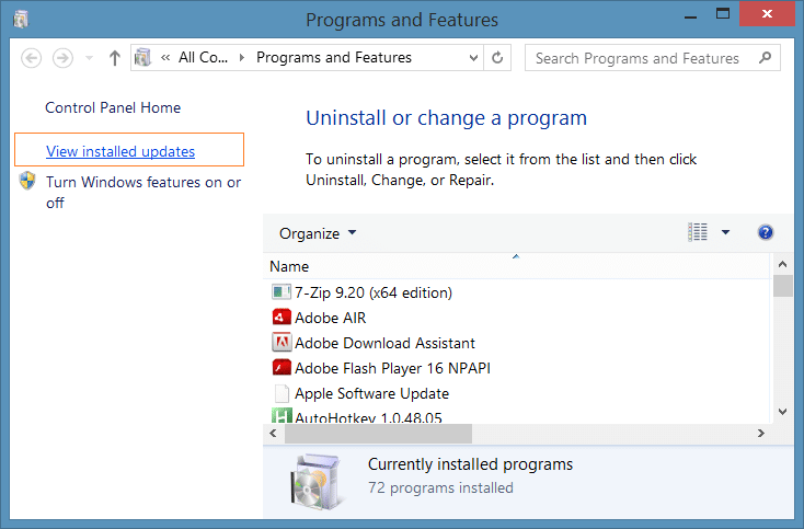 Remove Upgrade to Windows 10 message step2