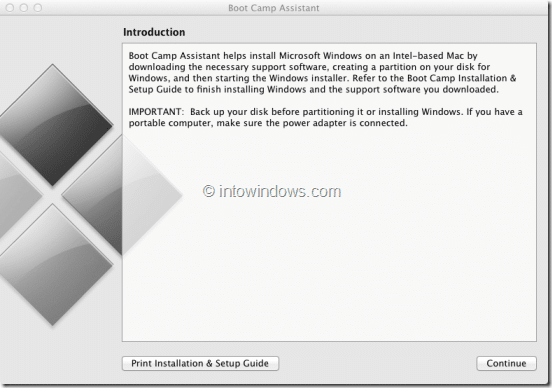 Remove Windows 8 Boot Camp Partition Step 1