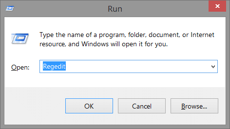 Remove Windows 8.1 lock screen using Registry Step1