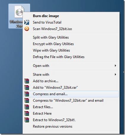 Remove unnecessary WinRAR items from context menu step6