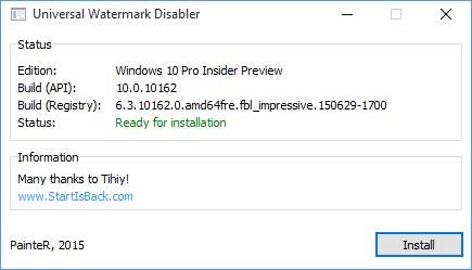 remove watermark from windows 10 desktop pic01