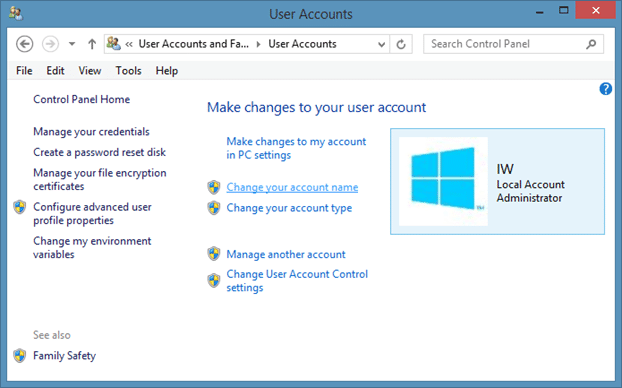 Rename Local Account Step3