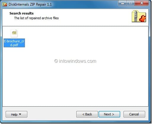 Repair Incompltely Downloaded ZIP File With A Click