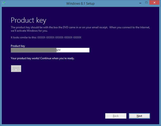 Repair Windows 8.1 installation Step3