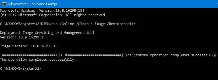 Repair corrupted system files in Windows 10 pic4