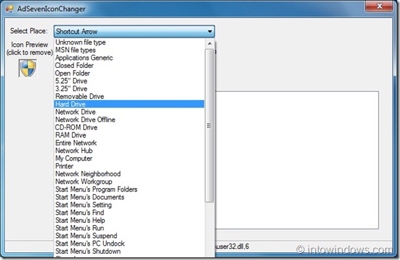 Replace Default Icon In Windows 7