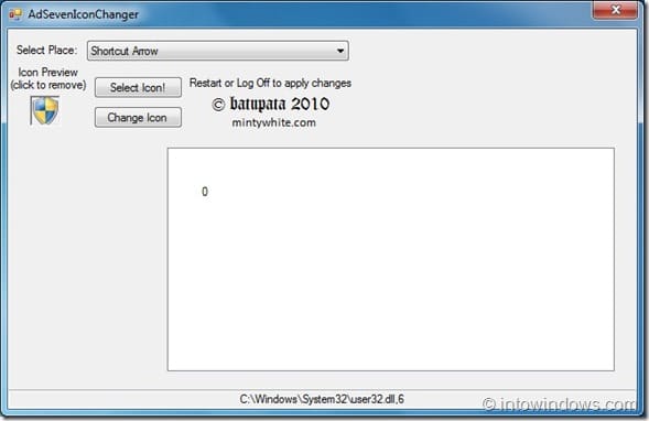 Replace Default Windows 7 Icons