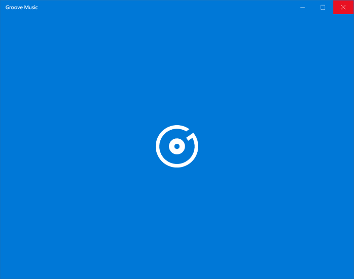Reset Groove Music in Windows 10 pic1