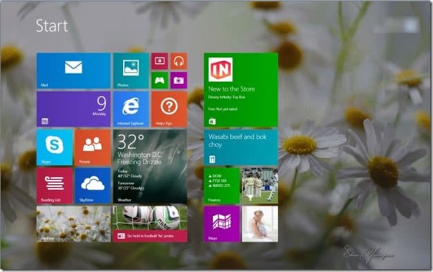 Reset Windows 8.1 Start Screen to its default