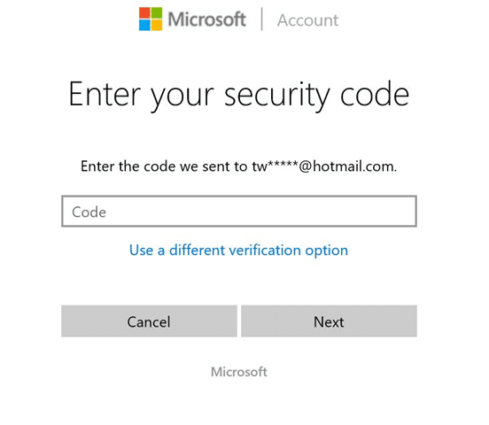 Reset or change Microsoft account password Windows 10 pic10