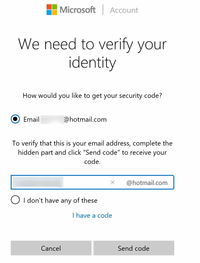 Reset or change Microsoft account password Windows 10 pic11
