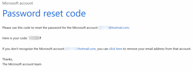 Reset or change Microsoft account password Windows 10 pic12