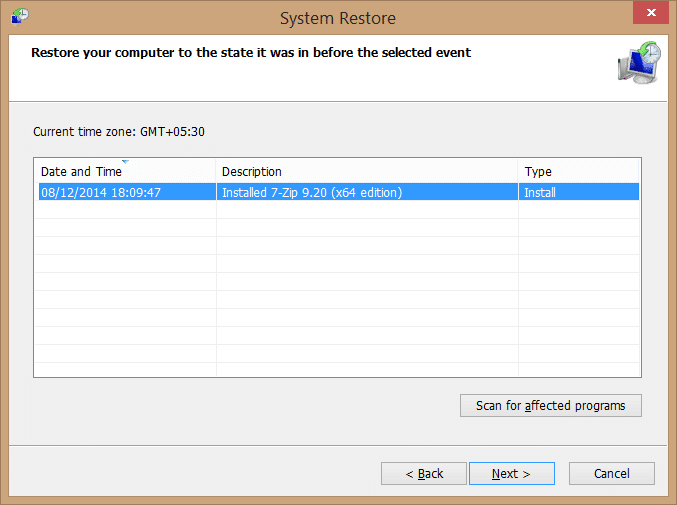 Revert to a previous version of Adobe Flash picture5