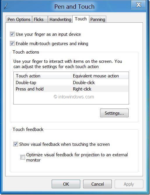 Right Clic In Windows 8