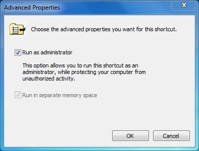 Run command prompt as admin