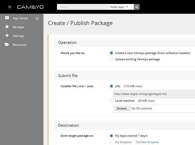 Run Windows programs from the cloud using Cameyo picture4