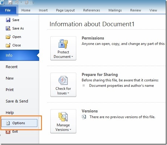 Save Office 2010 Documents to SkyDrive