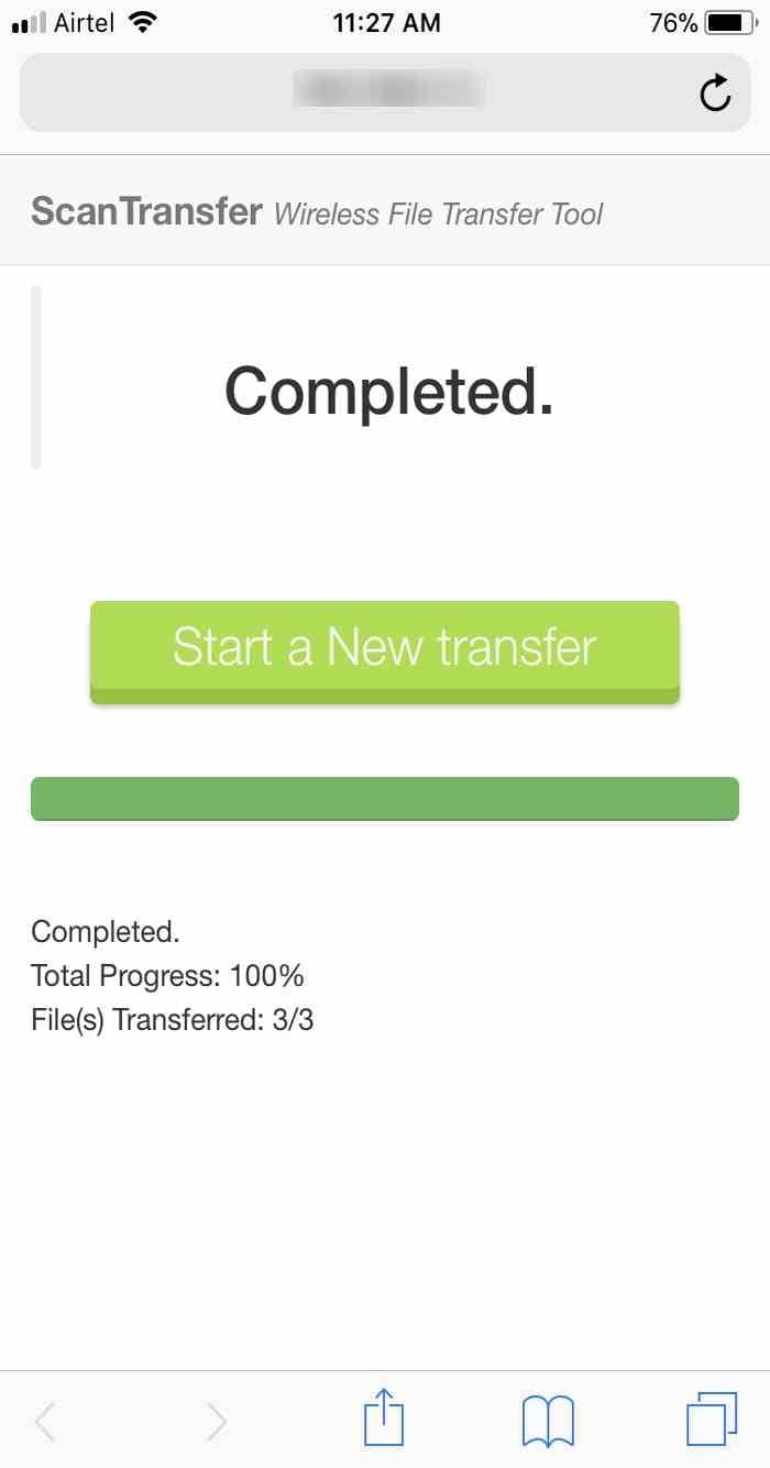 ScanTranfer transfer files from Android and iPhone to Windows 10 PC over WiFI pic7