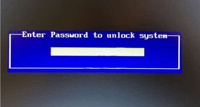 Set BIOS UEFI password in Windows 10 pic1