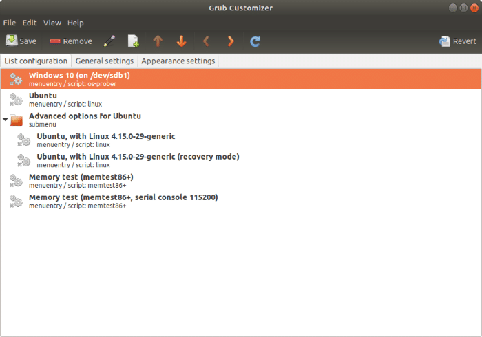 Set Windows 10 as default OS in dual boot with Ubuntu (2)