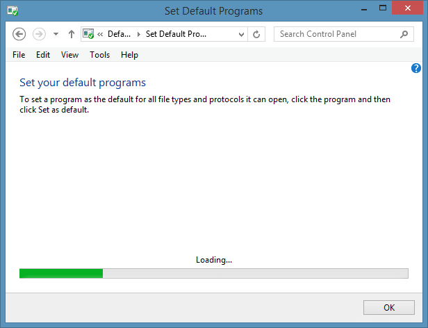 Set Windows Media Player as Default Audio Player in Windows 8.1 Step3