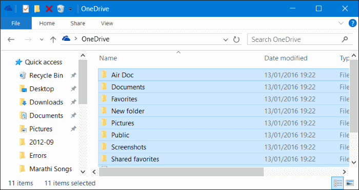 Sign out of OneDrive In Windows 10 Step4