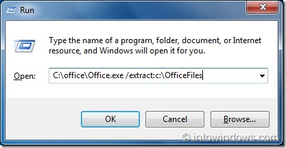 Slipstream Office 2010 Service Pack 1 Step2
