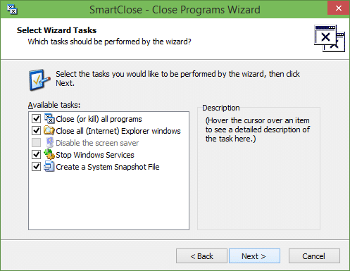 SmartClose to quickly close and open all programs picture2