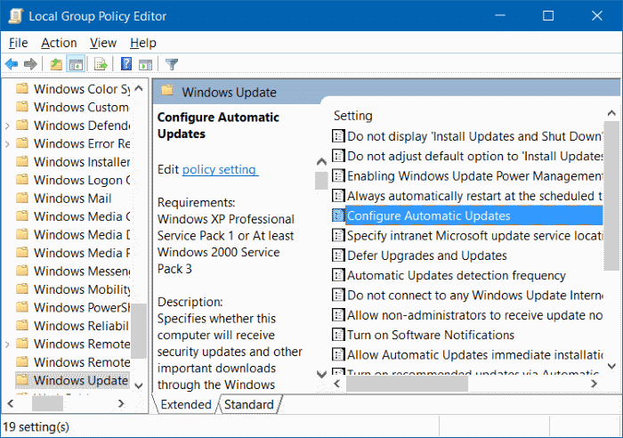 Some settings are managed by your organization in Windows 10 step1