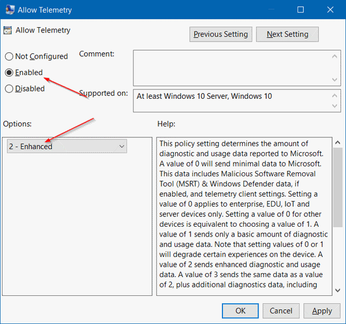 Some settings are managed by your organization in Windows 10 step4