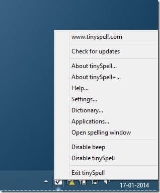 Spell checker for Noteapad and Wordpad Picture3