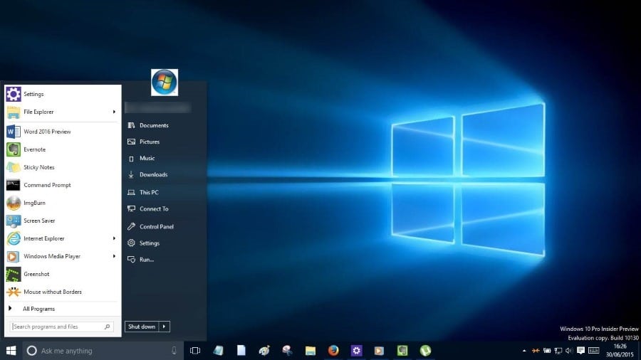 StartScreen for Windows 10 picture1