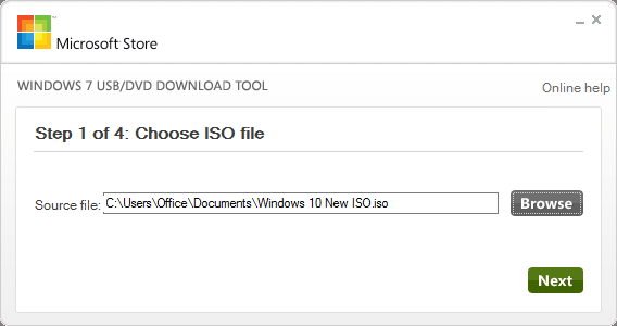 Stop Windows 7 USB DVD Download Tool From Formatting USB Drive