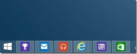 Stop Windows Store apps appearing on taskbar