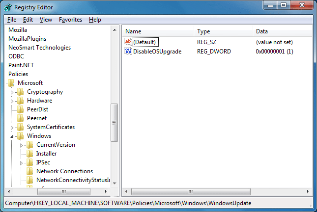 Stop upgrade to Windows 10 pic3