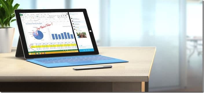 Surface Pro 3 vs 2 specs comparision